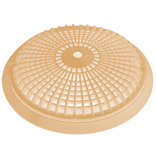 10" Sumpless Swimming Pool Drain Cover Tan