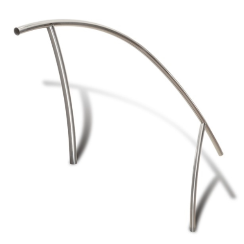 Swimming Pool Stair Rail with 12" Poolside Extension 