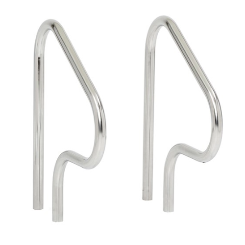 Polished Stainless Steel Pool Figure 4 Handrail