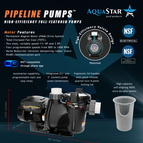 Aquastar Variable Speed Smart Model