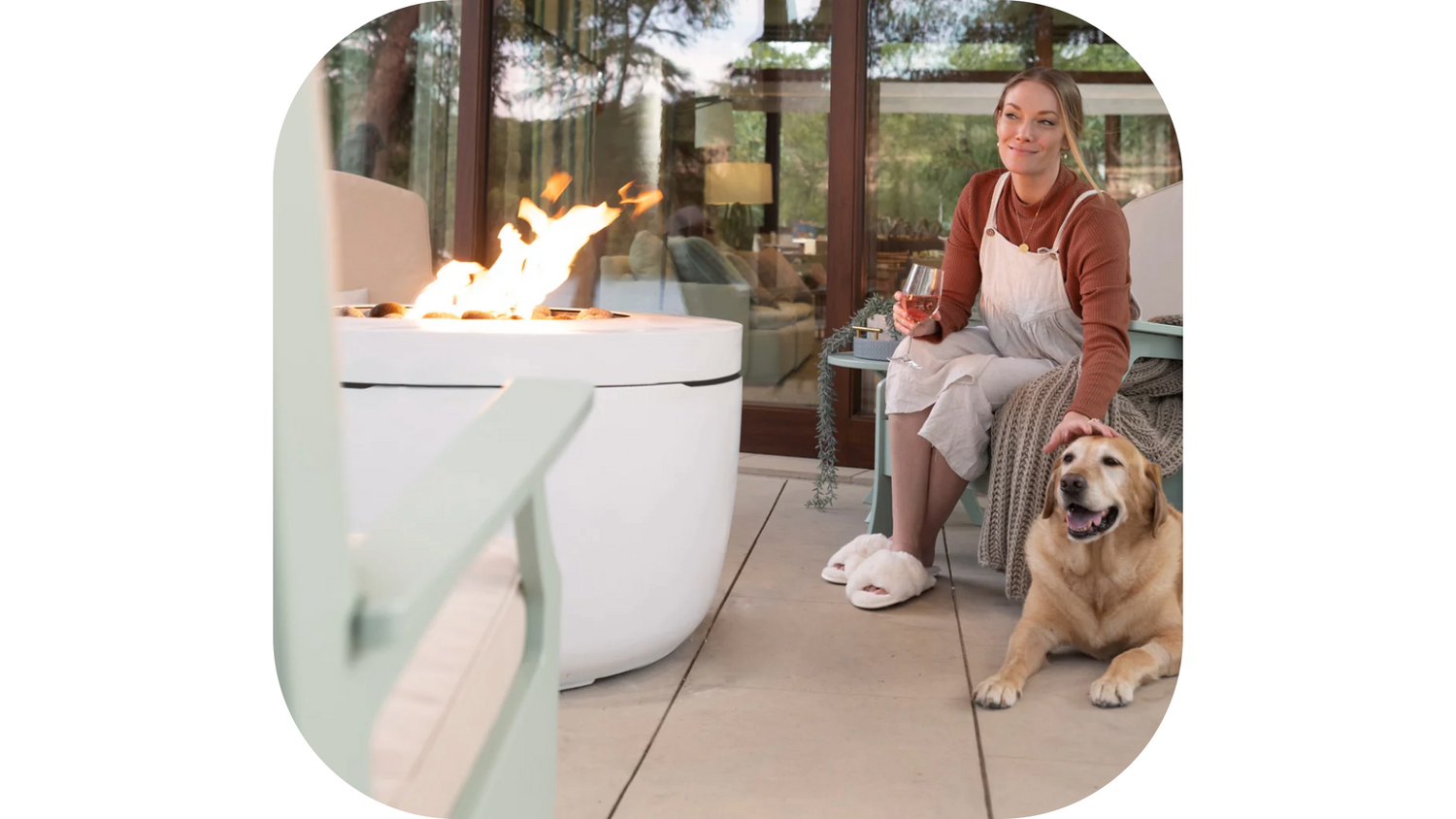 patio heaters & fire pits