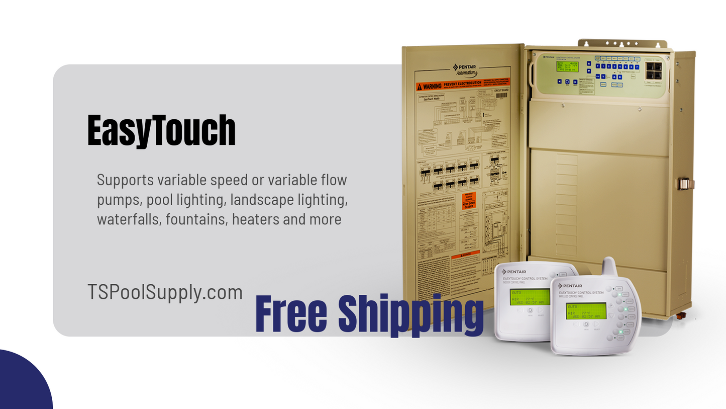 EasyTouch Pentair Pool & Spa Control System
